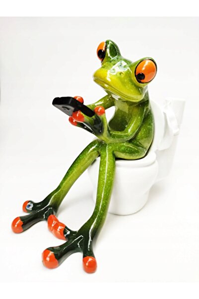 NO BRAND Figurină broască, decorațiune cameră, sculptură, decorațiune, cadou