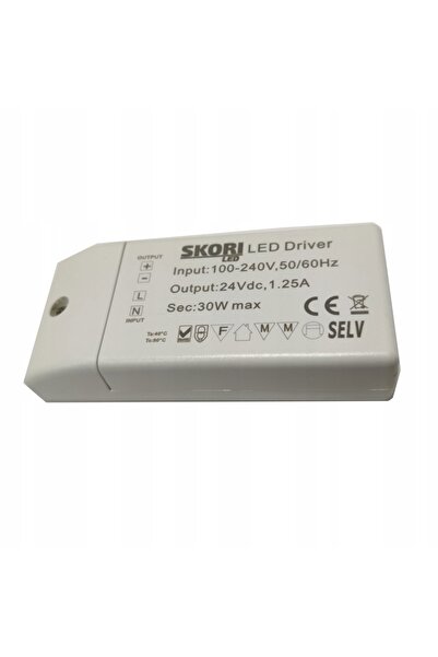 NO BRAND Sursă de alimentare LED mps-30-24 1.25A 30W 24V CC pentru mobilier HQ