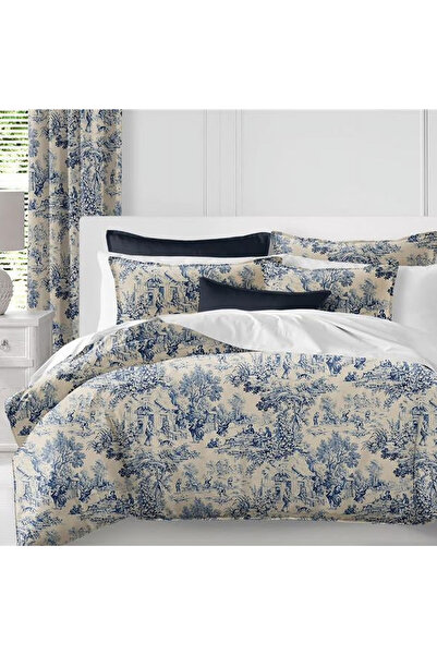 NO BRAND SET DE AȘTERNUTURI 160x200 + 2 FEȚE DE PERNĂ 70x80 BUMBAC SATINAT - ...