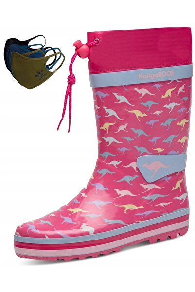 NO BRAND Cizme de ploaie pentru copii KangaROOS K-Summerrain fandango roz/can...