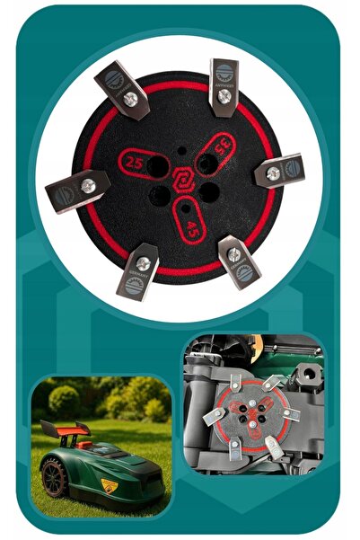 NO BRAND Lamă pentru 6 lame PARKSIDE PAMRC 250 A1 City German blades