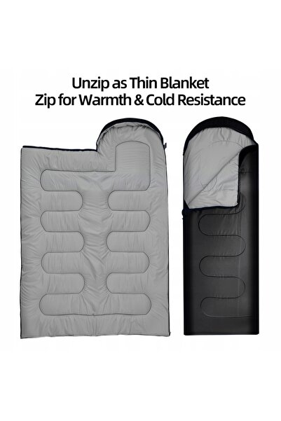 NO BRAND MUMIA 210 CM Sac de dormit sportiv călduros pentru camping, pentru e...