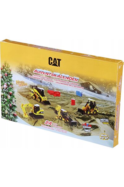 Carrera Calendar de Advent cu mașini metalice, nisip, construcții, accesorii ...