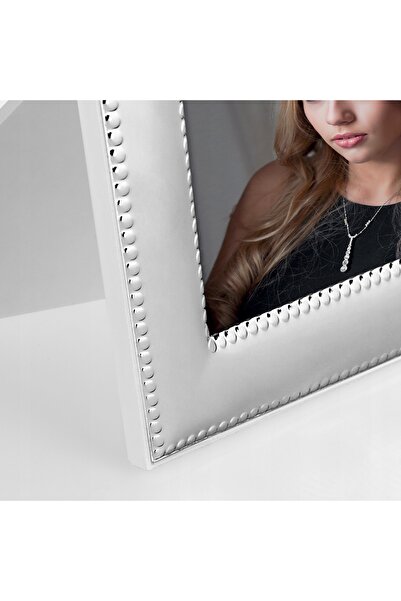 NO BRAND Ramă foto metalică 15x20 argintie elegantă de nuntă pentru cadou