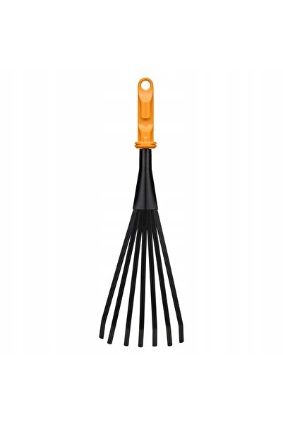 FiSKARS Cap de greblă metalică îngustă pentru flori de grădină OneClick