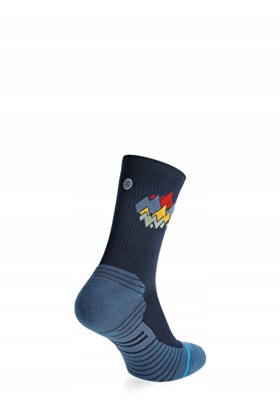NO BRAND Șosete de drumeție Stance Peaks, cu nervuri, ușoare, tip crew - bleu...