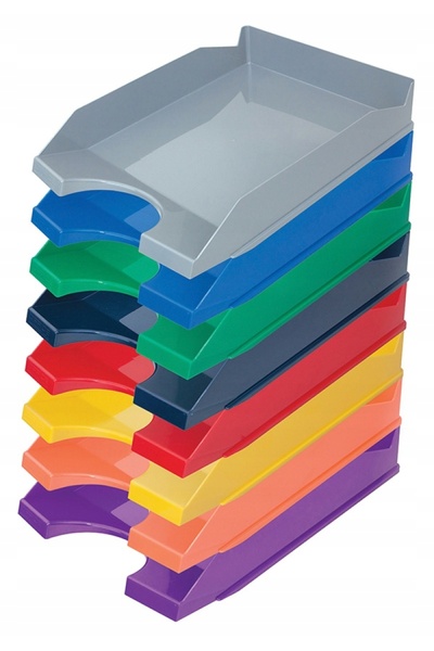 OFFICE products Cutie de depozitare documente A4 cu sertar, albastră, pentru ...