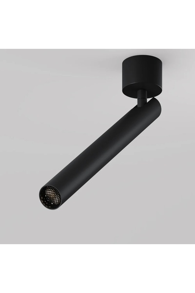 NO BRAND Spot de tavan mobil, tub negru, LED 3000K, pentru living și sufrager...