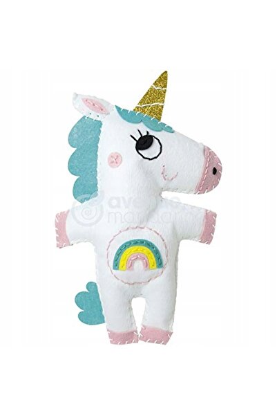 Clairefontaine Avenue Mandarine: Jucărie de cusut Unicorn