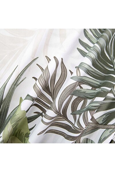 NO BRAND Set de lenjerie de pat din bumbac 180x200, cu motive delicate de pri...