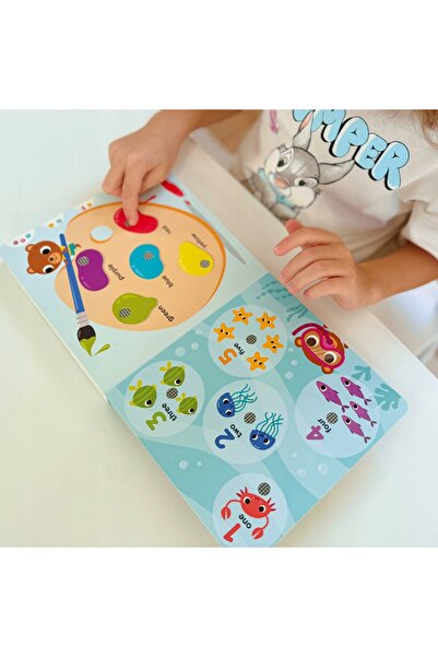 NO BRAND b.toys: Primele mele cuvinte – carte interactivă pentru învățarea li...