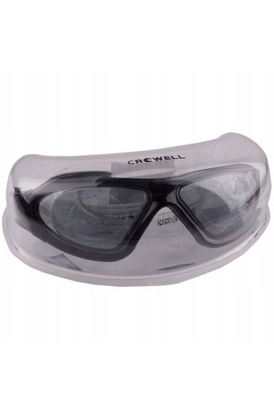 CROWELL Ochelari de înot idol 8120 negru/alb 03