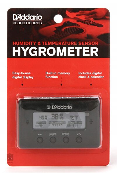 NO BRAND PW-HTS – senzor de umiditate și temperatură D'Addario