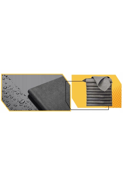NO BRAND Cârpe magice pentru curățarea geamurilor fără urme, 30x30 cm, 10 bucăți