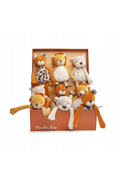 Moulin Roty jucărie - zornăitoare leu MAMBA 30cm / LA FORET MAWA