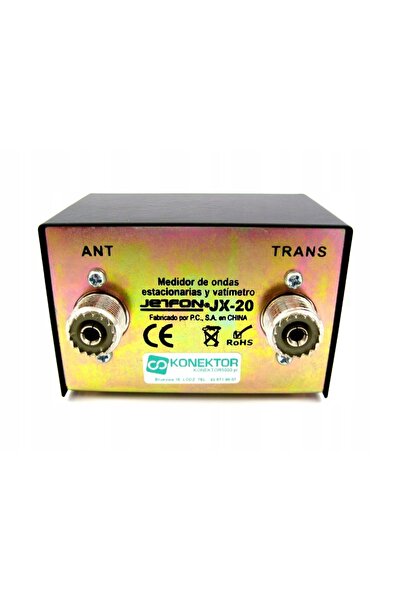 NO BRAND JETFON JX-20 CB Antenna Tuning Meter Reflectometru POLONIA MANUAL