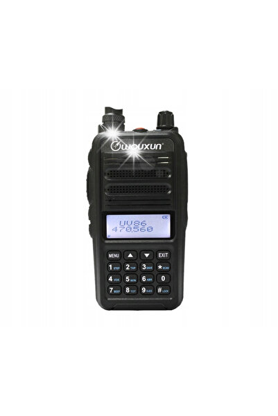 NO BRAND Stație radio Wouxun KG-UV86 VHF UHF 7W IP-55 Baterie mare