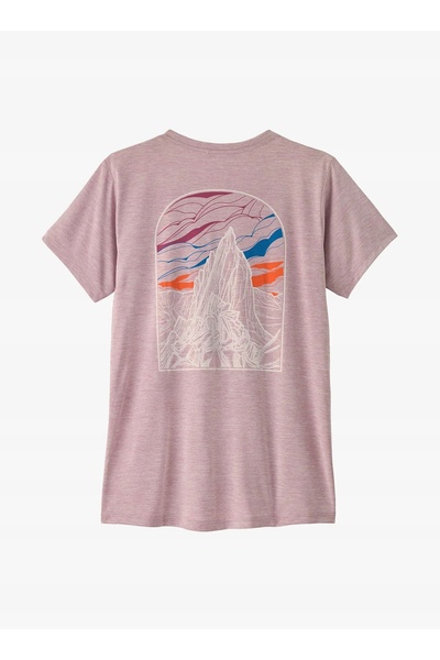 Patagonia Tricou de damă Cap Cool Daily Cloud Crag violet discret S