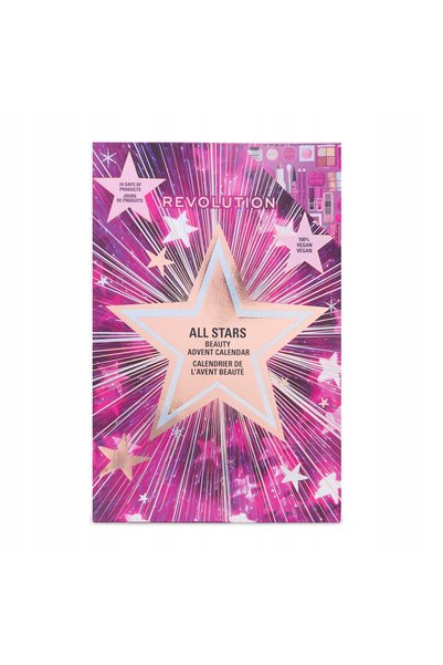 Revolution Calendar de Advent Makeup All Stars cu cosmetice