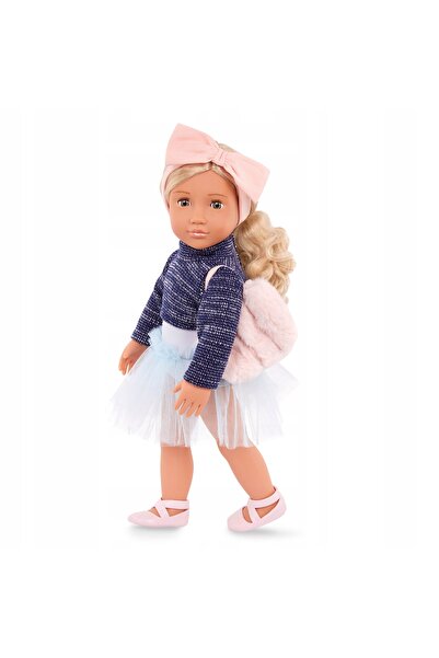 NO BRAND Our Generation: păpușă PRIMA de 46 cm – BALERINĂ cu accesorii