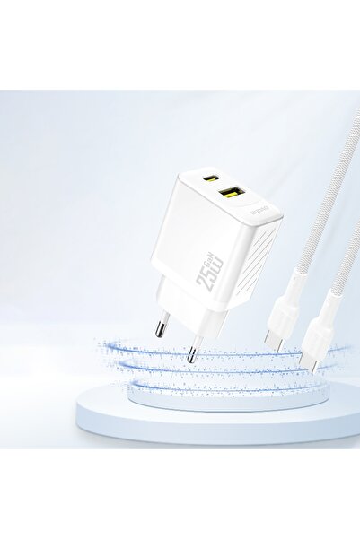 NO BRAND Încărcător Dudao A26T 25 W GaN USB-A, USB-C | Power Delivery, Quick ...