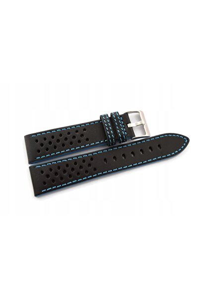 NO BRAND LAVVU Tailor LSOUL20 - 20mm - Albastru Marin - Curea de ceas din piele