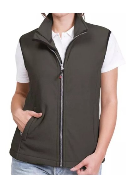 Reis Vestă din fleece pentru femei, călduroasă, fără mâneci, HONEY
