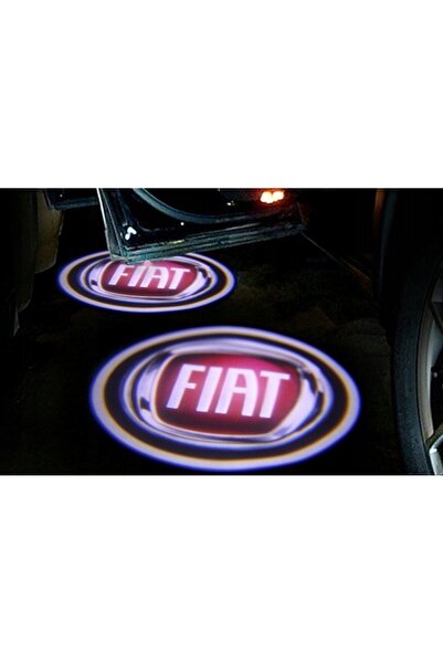 NO BRAND Proiector LED logo pentru ușă pentru Fiat 500 Croma