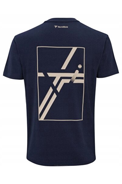 NO BRAND Tricou de tenis Tecnifibre graphic 2025 albastru marin mărimea M