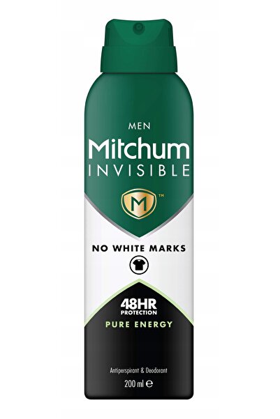 NO BRAND Mitchum Invisible 48h Pure Energy Antiperspirant Deodorant Spray 200ml