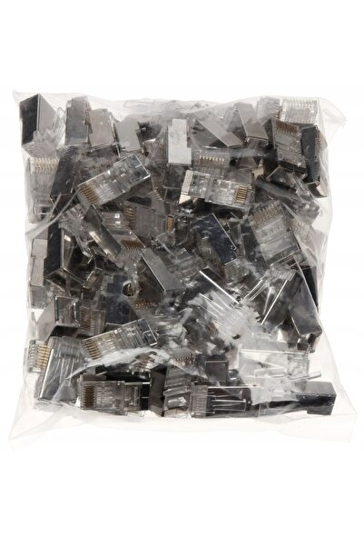 Delta Mufă ecranată RJ45/C6-EKRAN*P100 pachet 100 bucăți