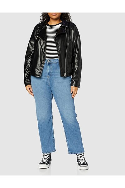 NO BRAND Blugi Levi's 724 cu talie înaltă și croială dreaptă, mărimi mari 22M