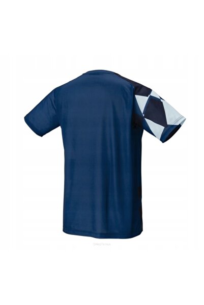 YONEX Tricou de antrenament tenis, albastru marin, mărimea M.