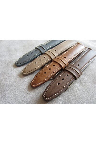 NO BRAND LAVVU Classic LSKUJ20 - 20mm - ALBASTRU - Curea de ceas din piele