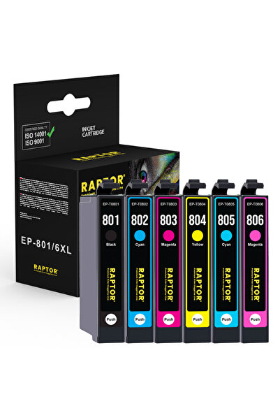 NO BRAND 6x Cerneală pentru EPSON PX650 PX660 PX700W PX710W PX720WD
