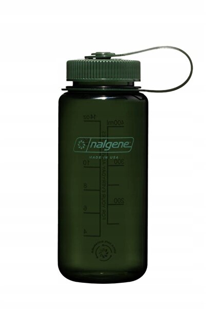 NO BRAND Sticlă Nalgene de 500ml, verde, pentru apă, pentru călătorii cu tren...