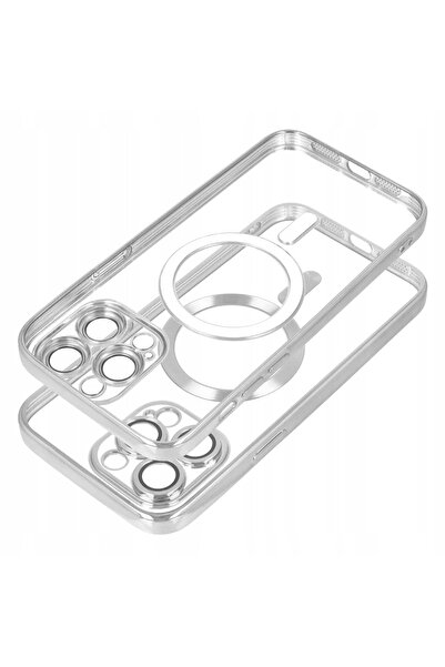 NO BRAND Husă Plekki Electro Mag pentru Apple iPhone 14 Pro argintie