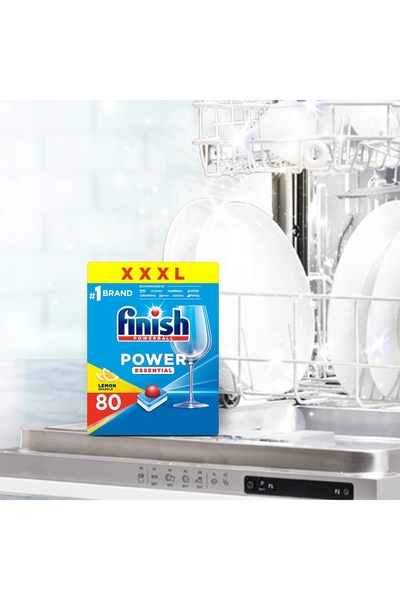 Finish Powerball Power Essential tablete pentru mașina de spălat vase lămâie ...