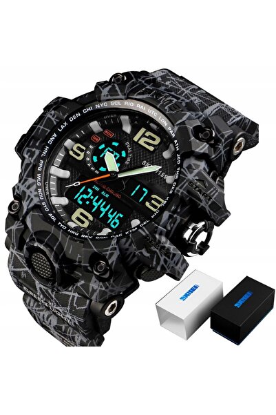 Skmei S-SHOCK CEAS SPORTIV ELECTRONIC LED PENTRU BĂRBAȚI