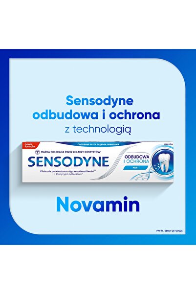 NO BRAND Pastă de dinți Sensodyne Rebuild and Protect protecție mentolată a s...