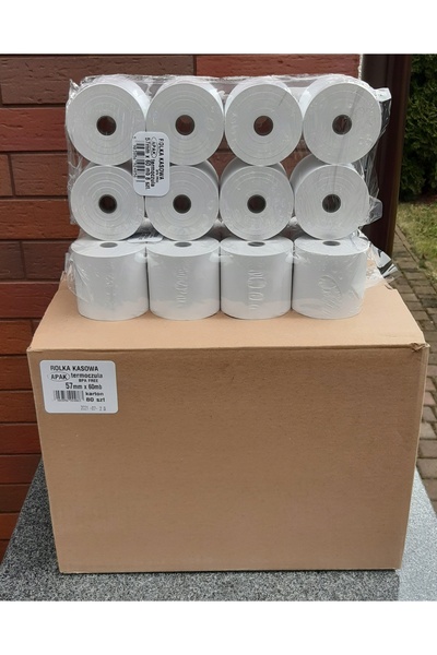 apak Rolă termică 57 mm x 60 m 8 bucăți