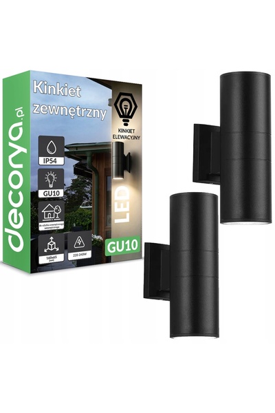 NO BRAND 2x APARAT DE ILUMINAT DE PERETE MODERN GU10 PENTRU BAIE, DORMITOR, S...