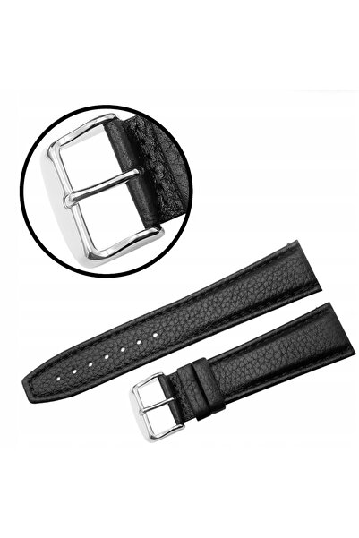 NO BRAND REDA 24mm XL POLJOT curea neagră, cusături negre