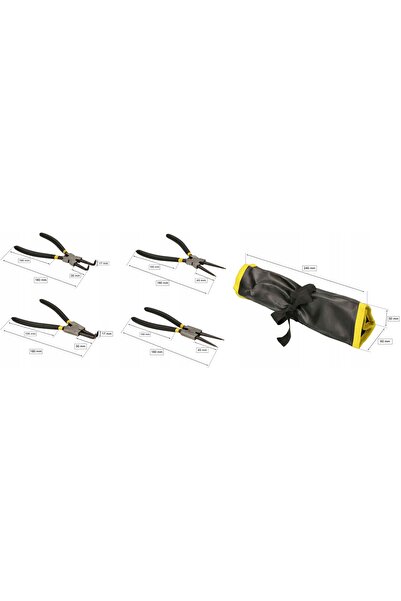 NO BRAND SET DE CLEȘTI 4X CLEȘTI PENTRU INELI DE SEALING 180