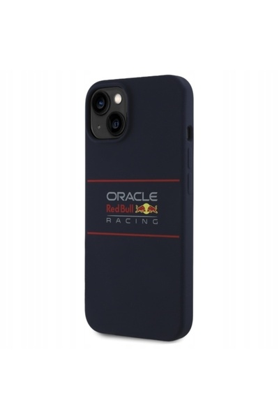 Red Bull Husă iPhone 15 6.1 " granat " Silicon Orizontal Logo MagSafe