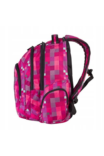 NO BRAND RUCSAK ȘCOLAR COOLPACK CP ROZ CU CAROIURI, MARE