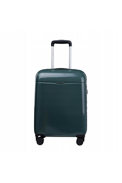 NO BRAND Valiză de cabină Puccini Voyager 2.0 - Verde
