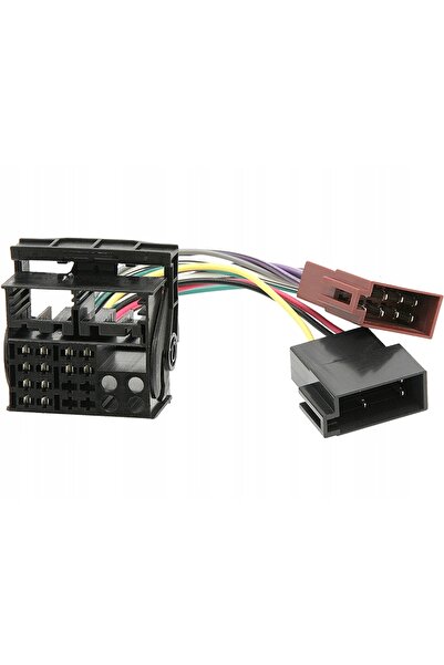 NO BRAND Conector ISO VW Audi Seat Skoda Adaptor Quadlock Pentru Radio Auto