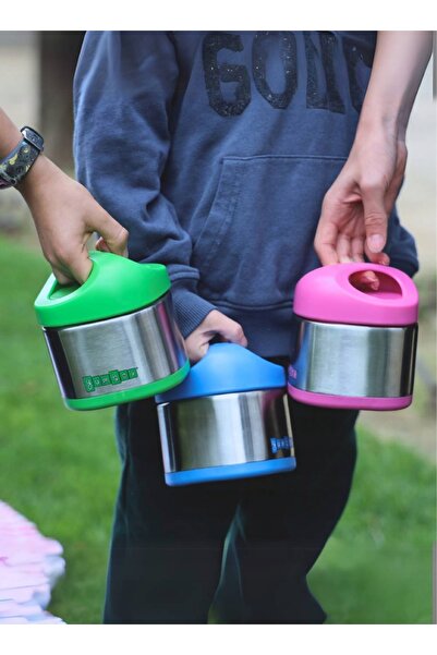 NO BRAND Termos alimentar Yumbox Cubi pentru copii 295 ml - albastru surf