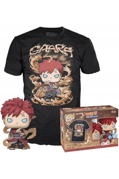 Funko Figurină POP Naruto Gaara GITD și mărimea tricoului Set Anime L